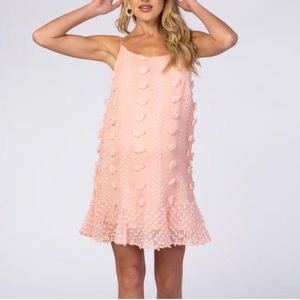 PinkBlush Maternity Dress, Pink, Size M